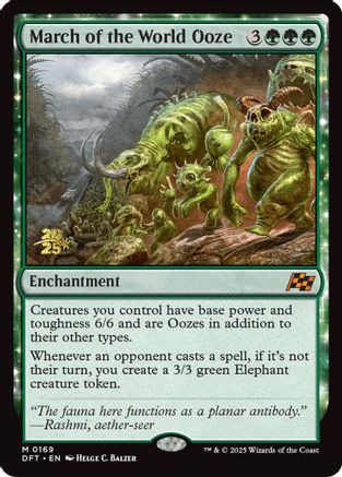 March of the World Ooze (PRE-169) (Foil)