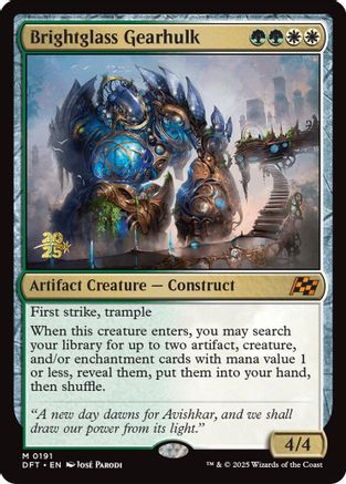 Brightglass Gearhulk (PRE-191) (Foil)