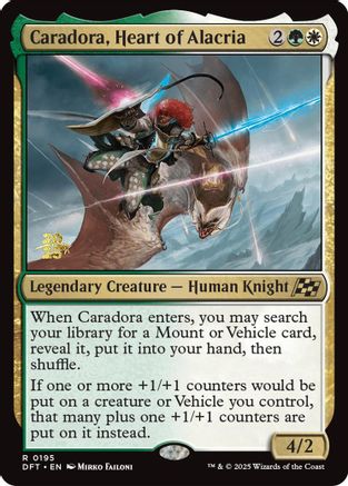 Caradora, Heart of Alacria (PRE-195) (Foil)