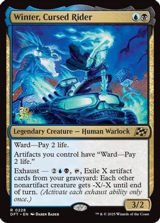 Winter, Cursed Rider (PRE-228) (Foil)