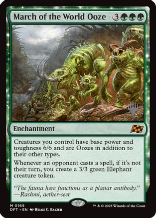 March of the World Ooze (PPDFT-169) (Foil)