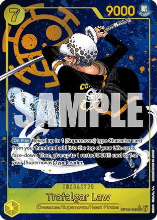Trafalgar Law (119) (Parallel) (OP10-119) (Foil)