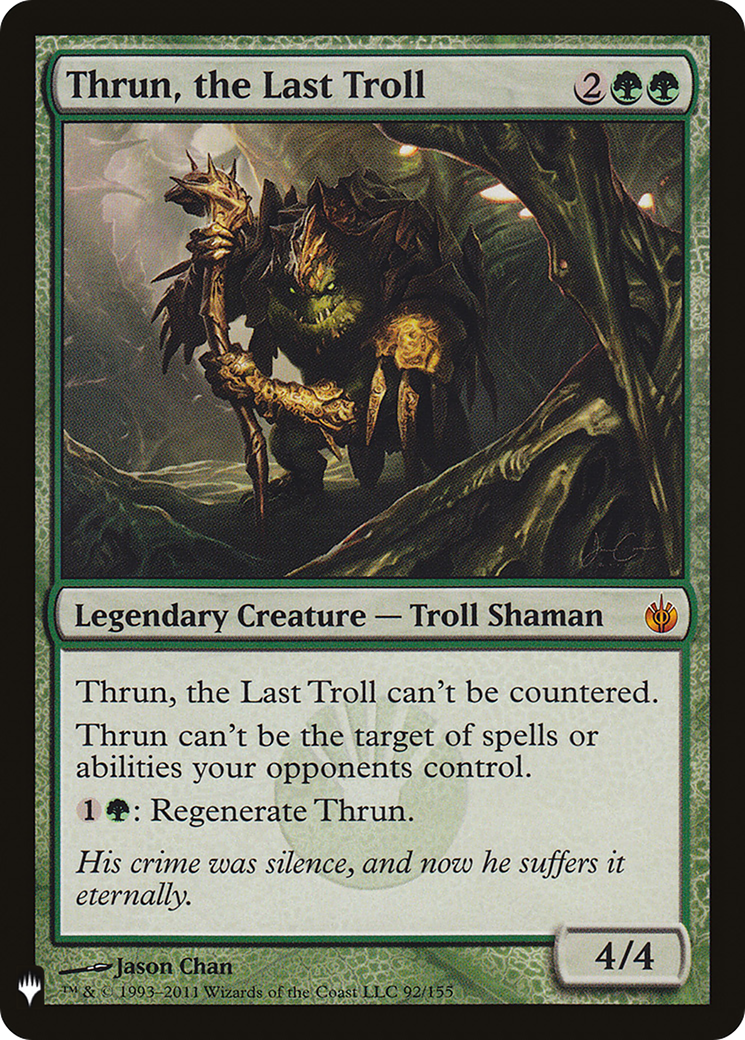 Thrun, the Last Troll (LIST-MBS-92)