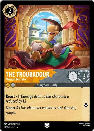 The Troubadour - Musical Narrator (7-011)