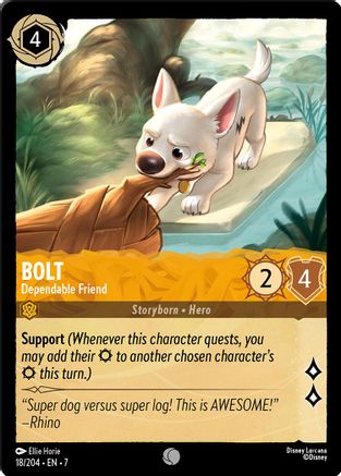 Bolt - Dependable Friend (7-018) (Cold Foil)