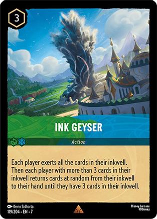 Ink Geyser (7-119) (Cold Foil)