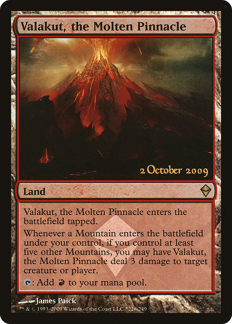 Valakut, the Molten Pinnacle (LARP-228★) (Foil)