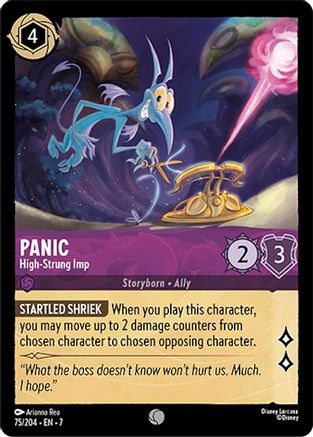 Panic - High-Strung Imp (7-075) (Cold Foil)