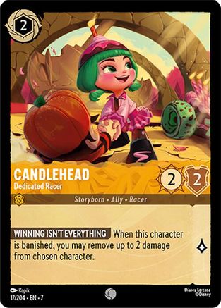 Candlehead - Dedicated Racer (7-017) (Cold Foil)