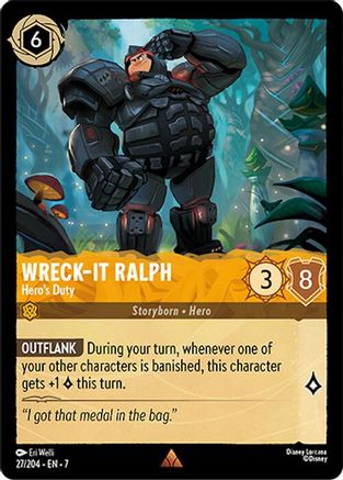 Wreck-It Ralph - Hero's Duty (7-027) (Cold Foil)
