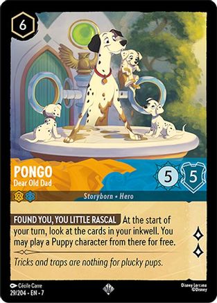 Pongo - Dear Old Dad (7-029) (Cold Foil)