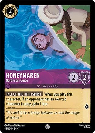 Honeymaren - Northuldra Guide (7-048) (Cold Foil)
