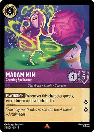 Madam Mim - Cheating Spellcaster (7-056) (Cold Foil)