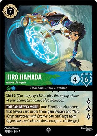 Hiro Hamada - Armor Designer (7-096) (Cold Foil)