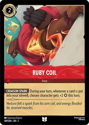 Ruby Coil (7-149) (Cold Foil)