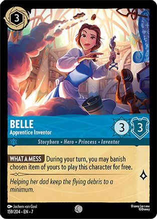 Belle - Apprentice Inventor (7-159) (Cold Foil)
