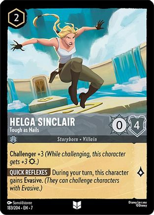 Helga Sinclair - Tough as Nails (7-183) (Cold Foil)
