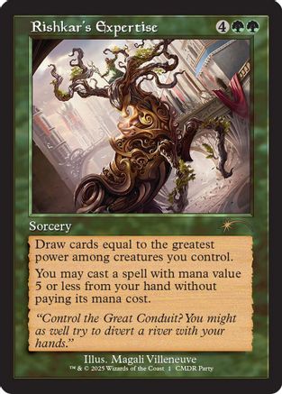 Rishkar's Expertise (Retro Frame) (PW25-001) (Foil)