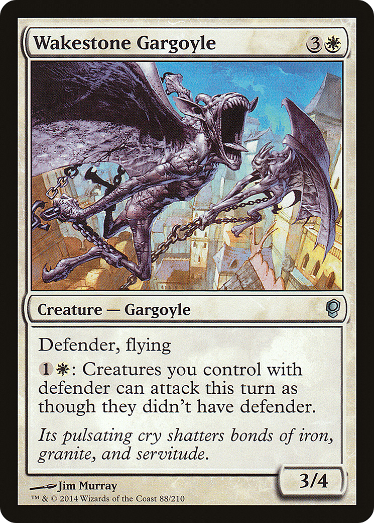 Wakestone Gargoyle (CNS-088) (Foil)