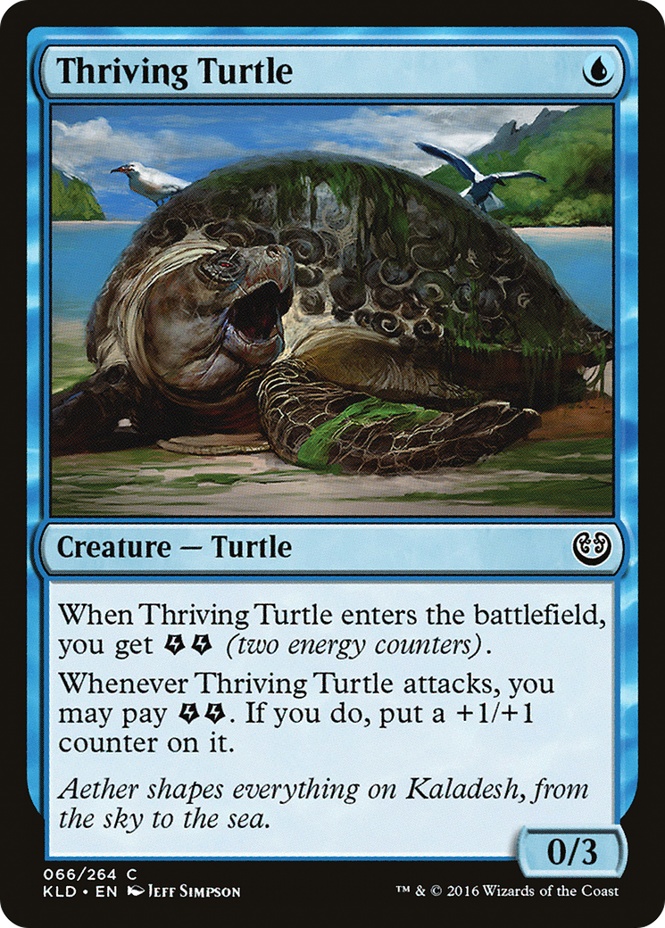 Thriving Turtle (KLD-066) (Foil)