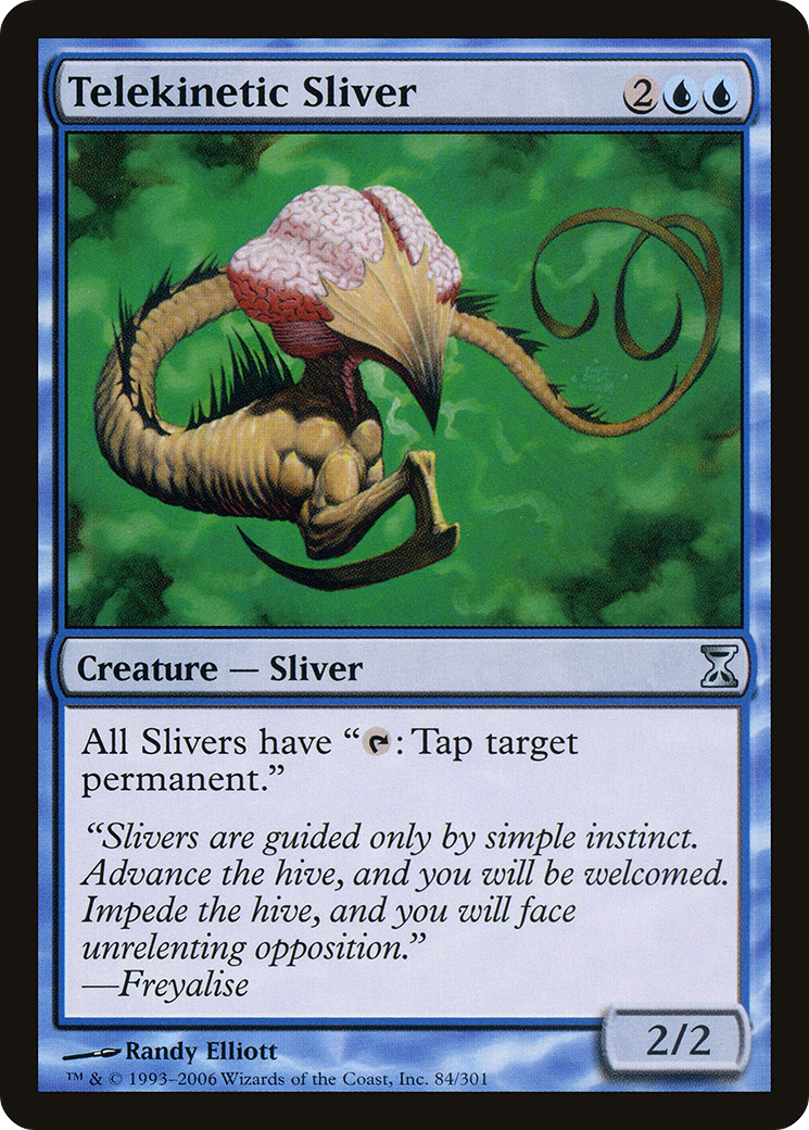 Telekinetic Sliver (TSP-084) (Foil)