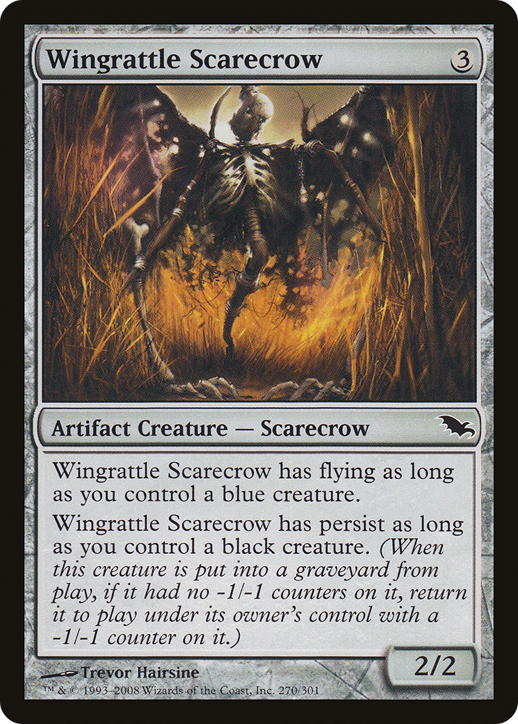 Wingrattle Scarecrow (SHM-270) (Foil)