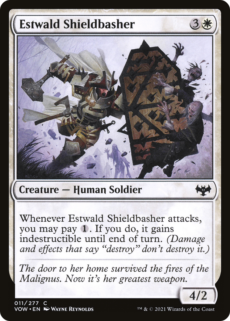 Estwald Shieldbasher (VOW-011) (Foil)
