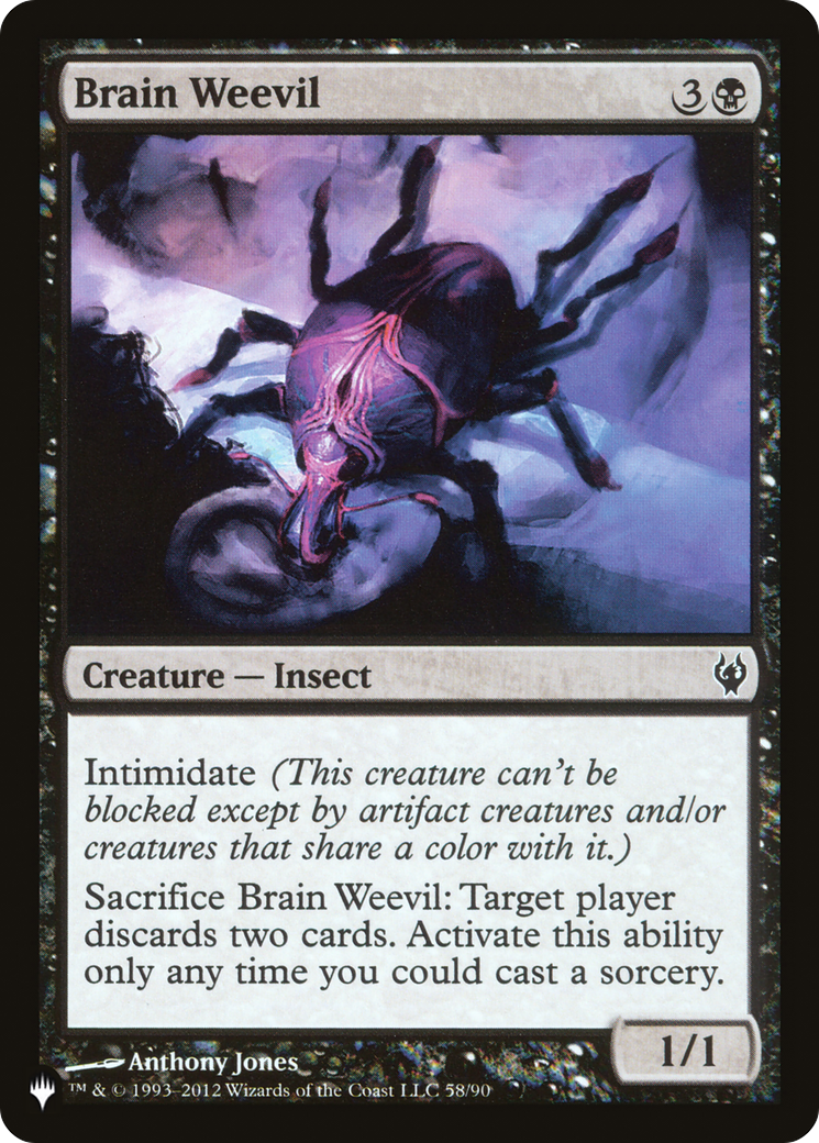 Brain Weevil (LIST-DDJ-58)