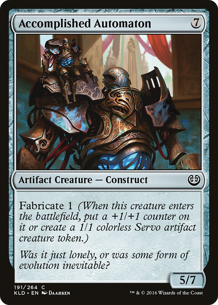 Accomplished Automaton (KLD-191)
