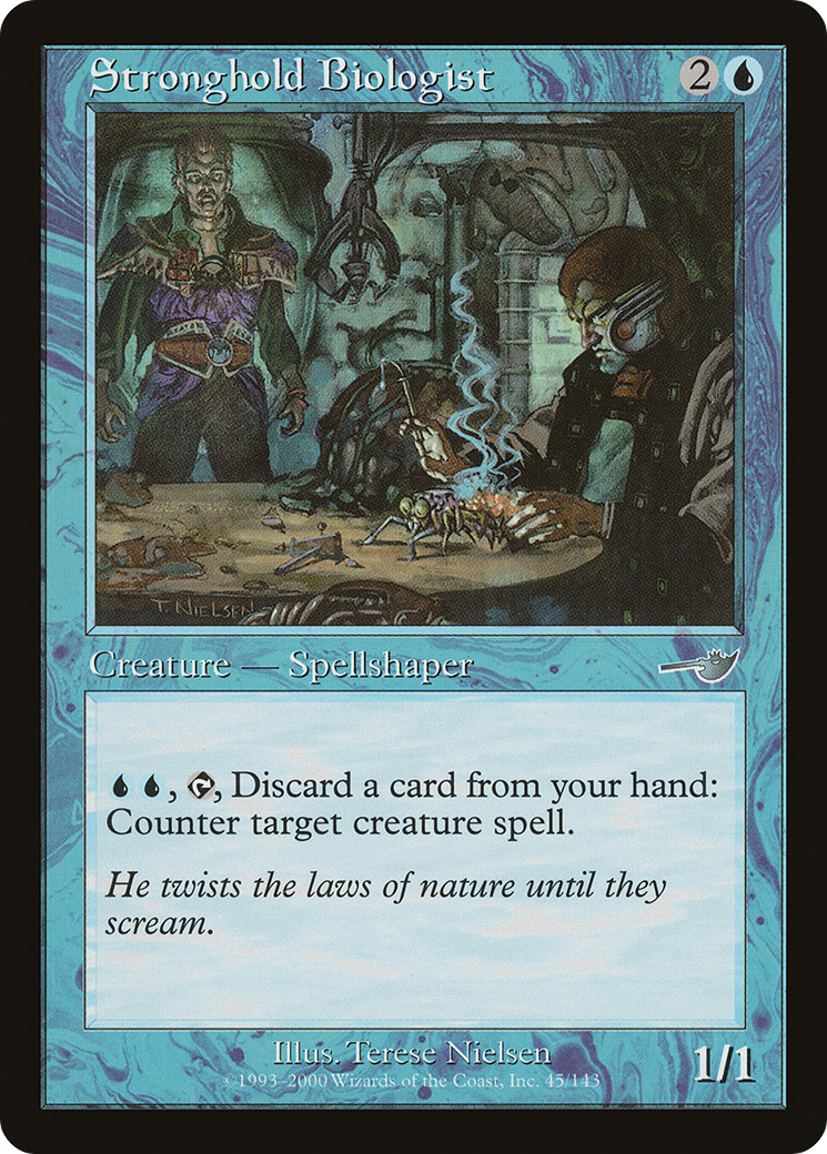Stronghold Biologist (NMS-045) (Foil)