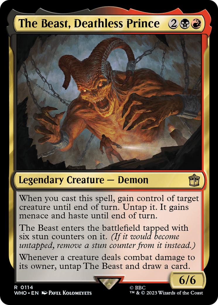 The Beast, Deathless Prince (WHO-114) (Foil)