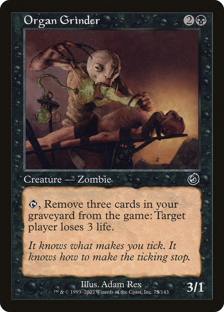 Organ Grinder (TOR-075) (Foil)