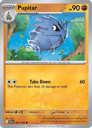 Pupitar (JTG-081) (Reverse Holofoil)