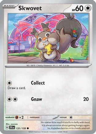 Skwovet (JTG-131) (Reverse Holofoil)