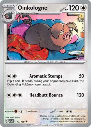 Oinkologne (JTG-140) (Reverse Holofoil)