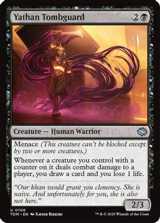 Yathan Tombguard (TDM-100) (Foil)