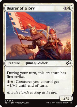 Bearer of Glory (TDM-004) (Foil)