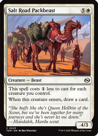 Salt Road Packbeast (TDM-023) (Foil)