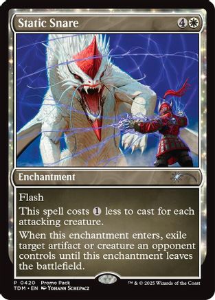 Static Snare (PPTDM-420) (Foil)