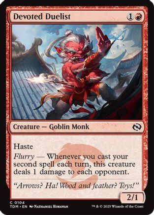 Devoted Duelist (TDM-104) (Foil)