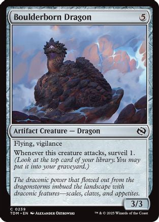 Boulderborn Dragon (TDM-239) (Foil)