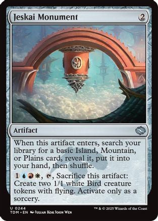 Jeskai Monument (TDM-244) (Foil)