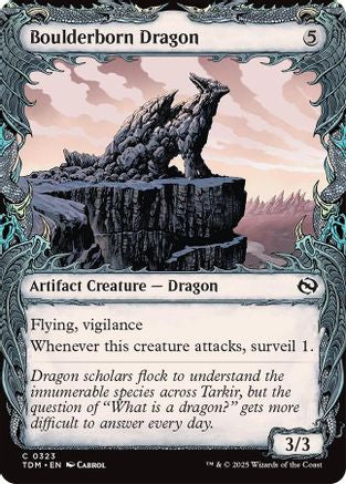 Boulderborn Dragon (Showcase) (TDM-323) (Foil)