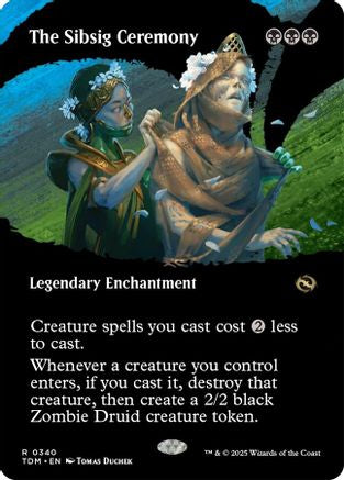 The Sibsig Ceremony (Borderless) (TDM-340) (Foil)