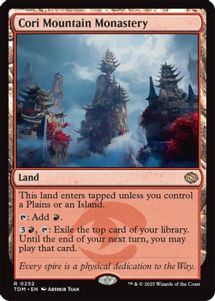 Cori Mountain Monastery (TDM-252) (Foil)