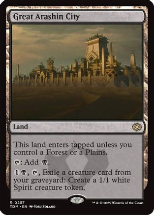 Great Arashin City (TDM-257) (Foil)