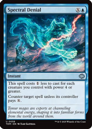Spectral Denial (TDM-058) (Foil)