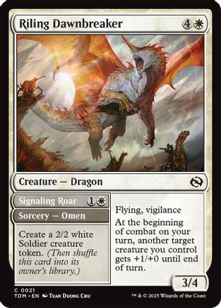 Riling Dawnbreaker (TDM-021) (Foil)