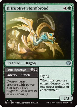 Disruptive Stormbrood (TDM-178) (Foil)