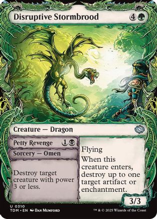 Disruptive Stormbrood (Showcase) (TDM-310) (Foil)
